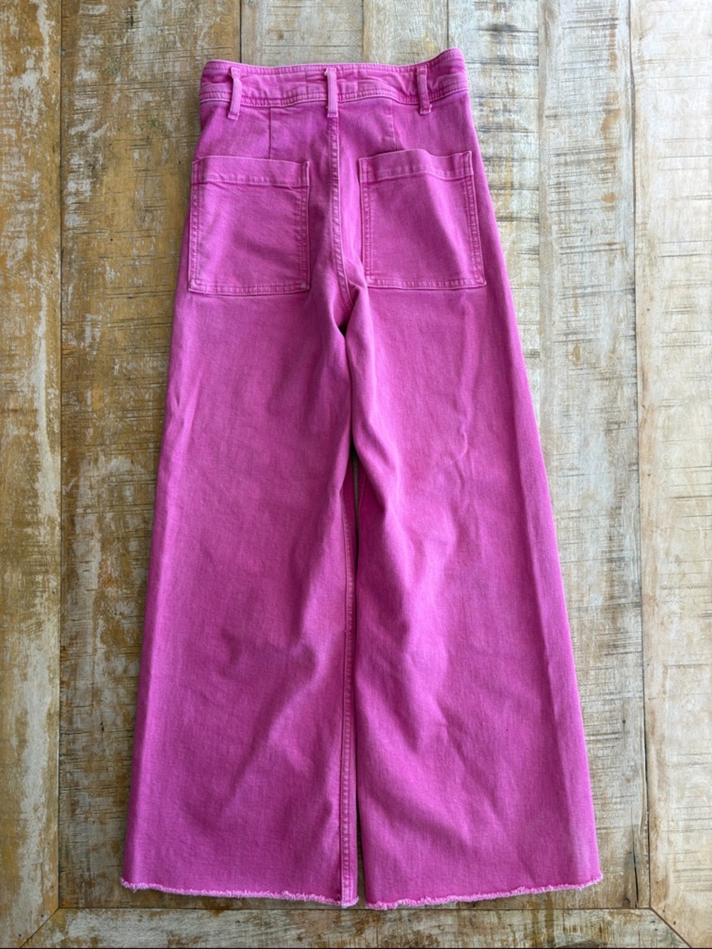 Zara Pink Women's Marine Jeans size 2 - Picture 6 of 10